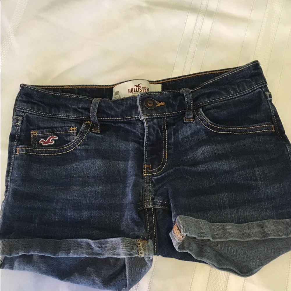 Hollister Blue Jean Shorts